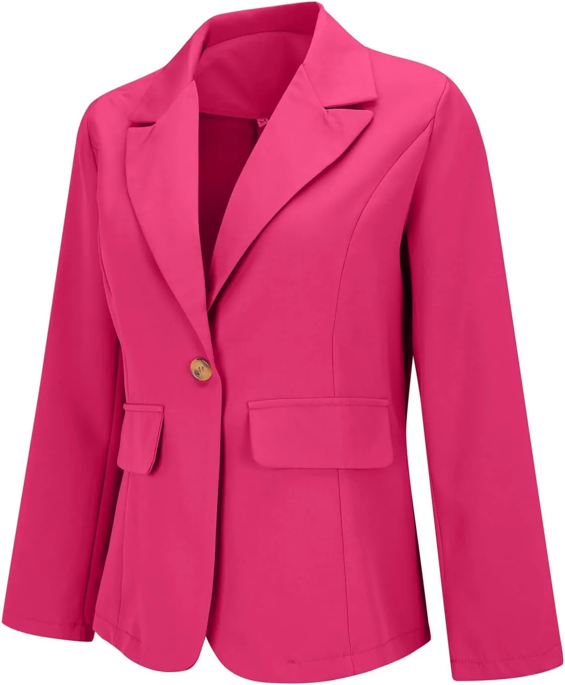 Blazers for Women Business Casual Long Sleeve Cardigan Suit Jackets Spring Fall Trendy Professional Work Clothes