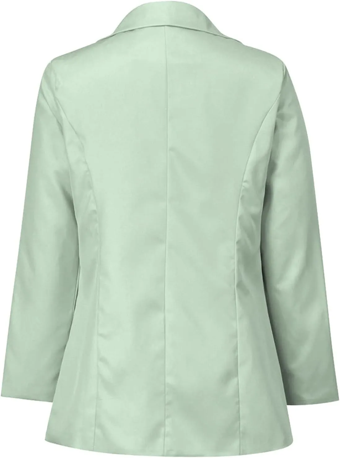 Blazers for Women Business Casual Plus Size Long Sleeve Work Office Jackets Lapel Open Front Blazer with Pockets