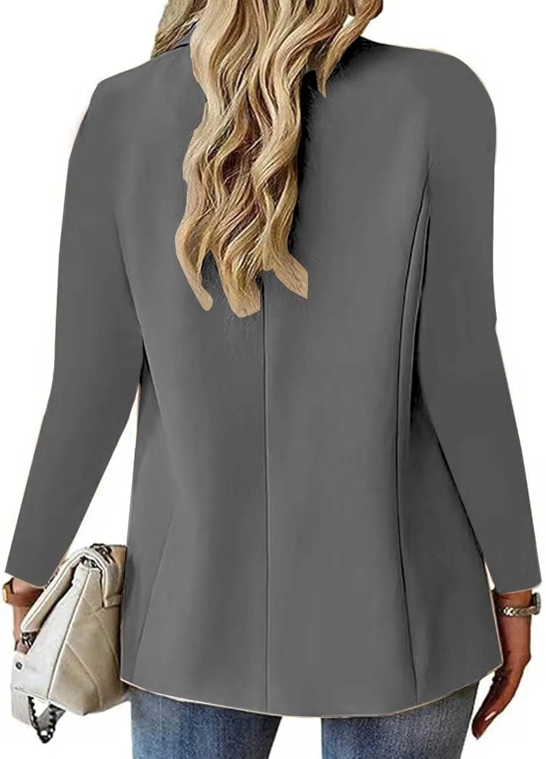 Blazers for Women Business Casual, Womens Blazers for Work Casual, Lightweight Elegant Long Sleeve Dressy Jacket