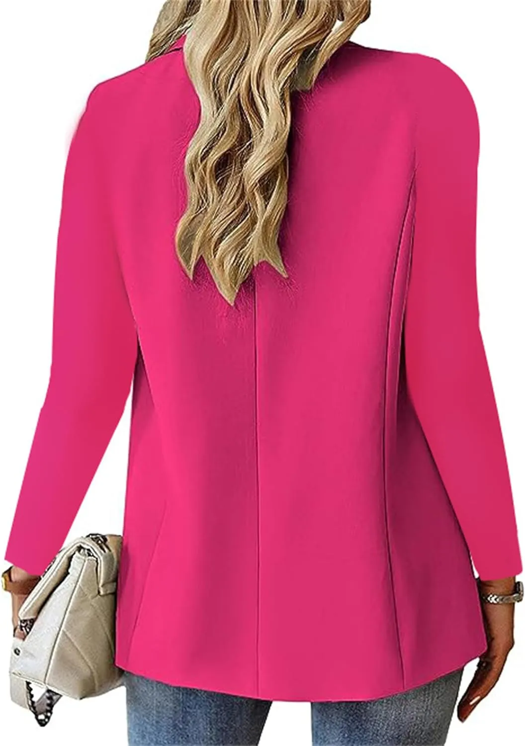 Blazers for Women Business Casual, Womens Blazers for Work Casual, Lightweight Elegant Long Sleeve Dressy Jacket