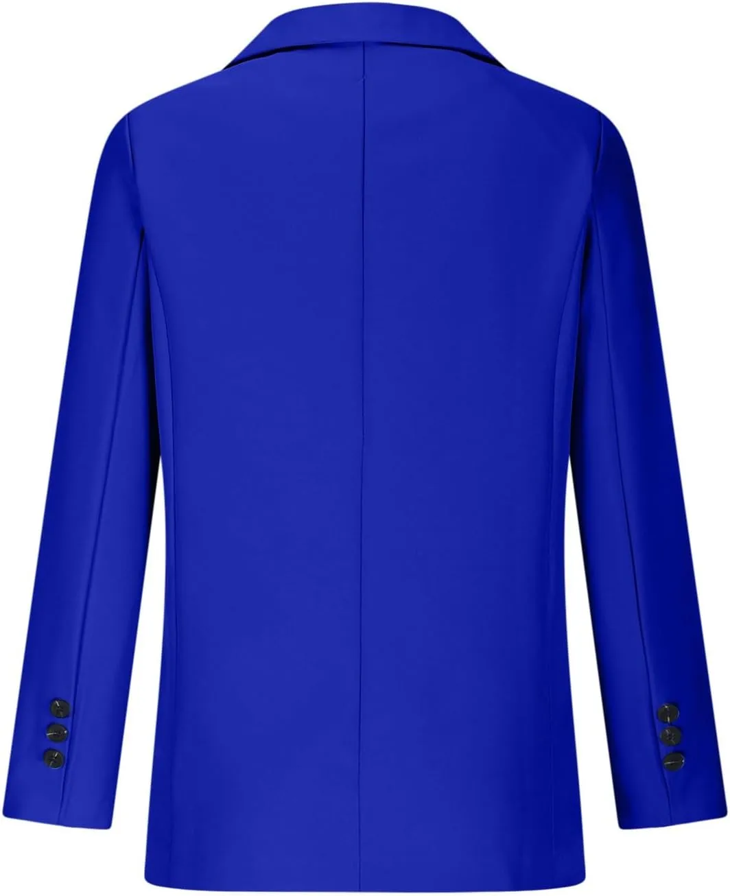 Blazers for Women Casual Open Front Long Sleeve Work Office Blazer Jacket Fashion Button Lapel Blazer with Pockets