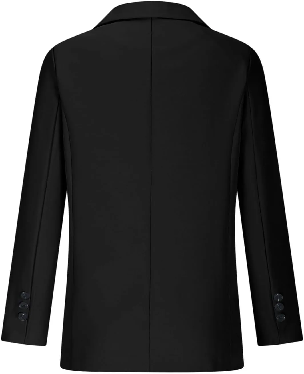 Blazers for Women Casual Open Front Long Sleeve Work Office Blazer Jacket Fashion Button Lapel Blazer with Pockets