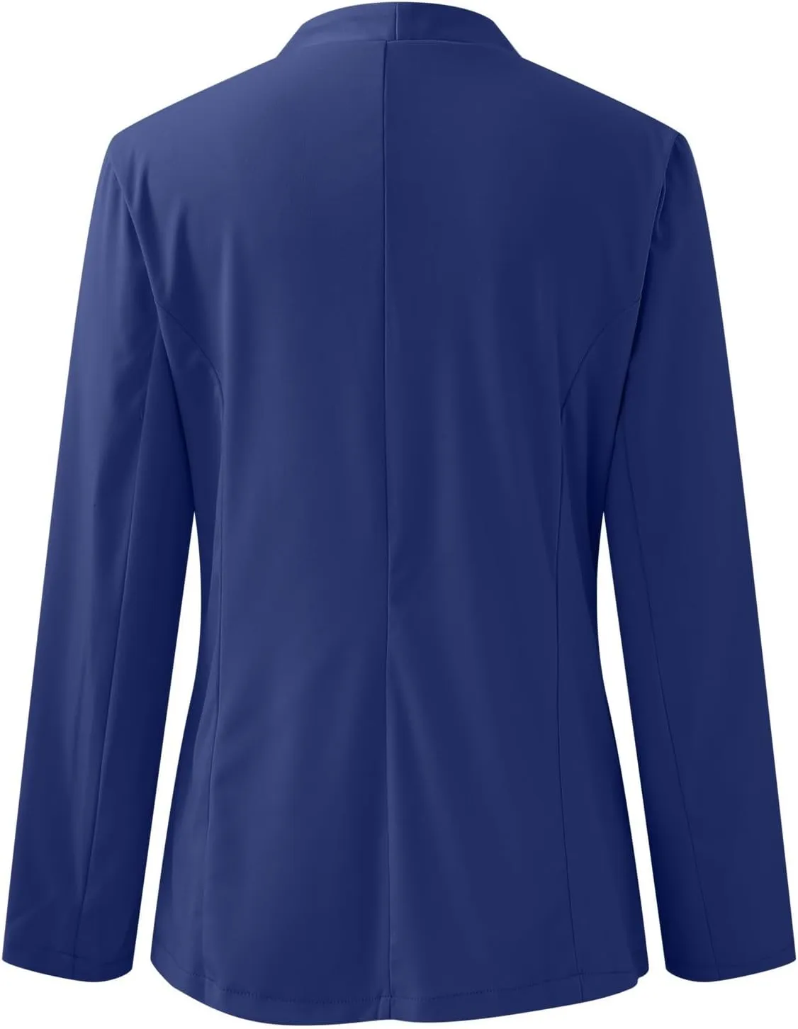 Blazers for Women Long Sleeve Business Jacket Casual Button Open Front Suit Cardigans with Pocket 2024 Fall Work Blazer