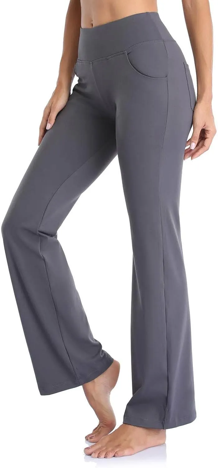 Cropped Straight Leg Pants Elegant Casual Trousers Linen Summer Trousers Casual Lightweight Cotton Linen Trousers