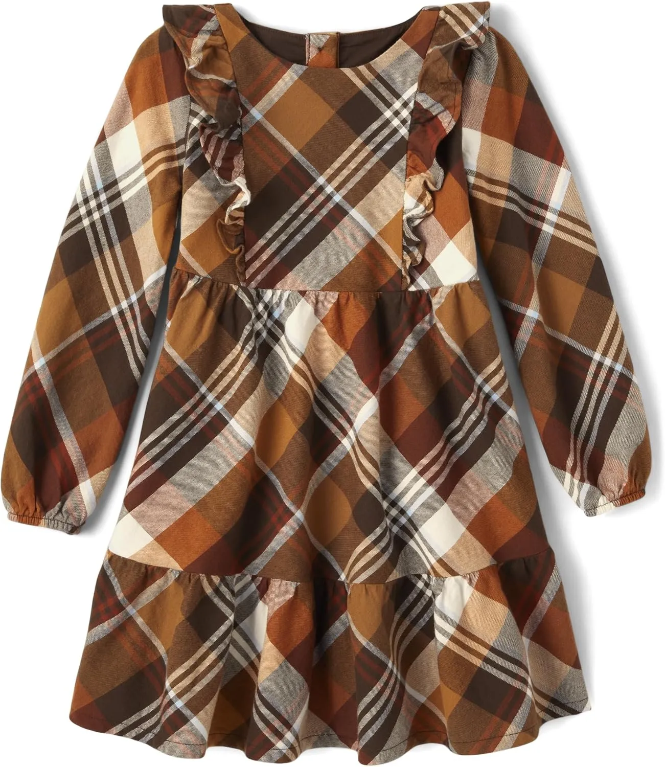 Gymboree Girls and Toddler Long Sleeve Tiered Dresses