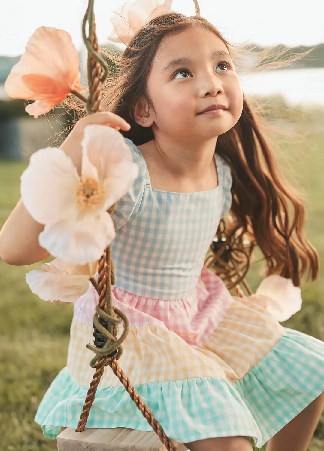 Gymboree Girls' and Toddler Short Sleeve Tiered Dresses