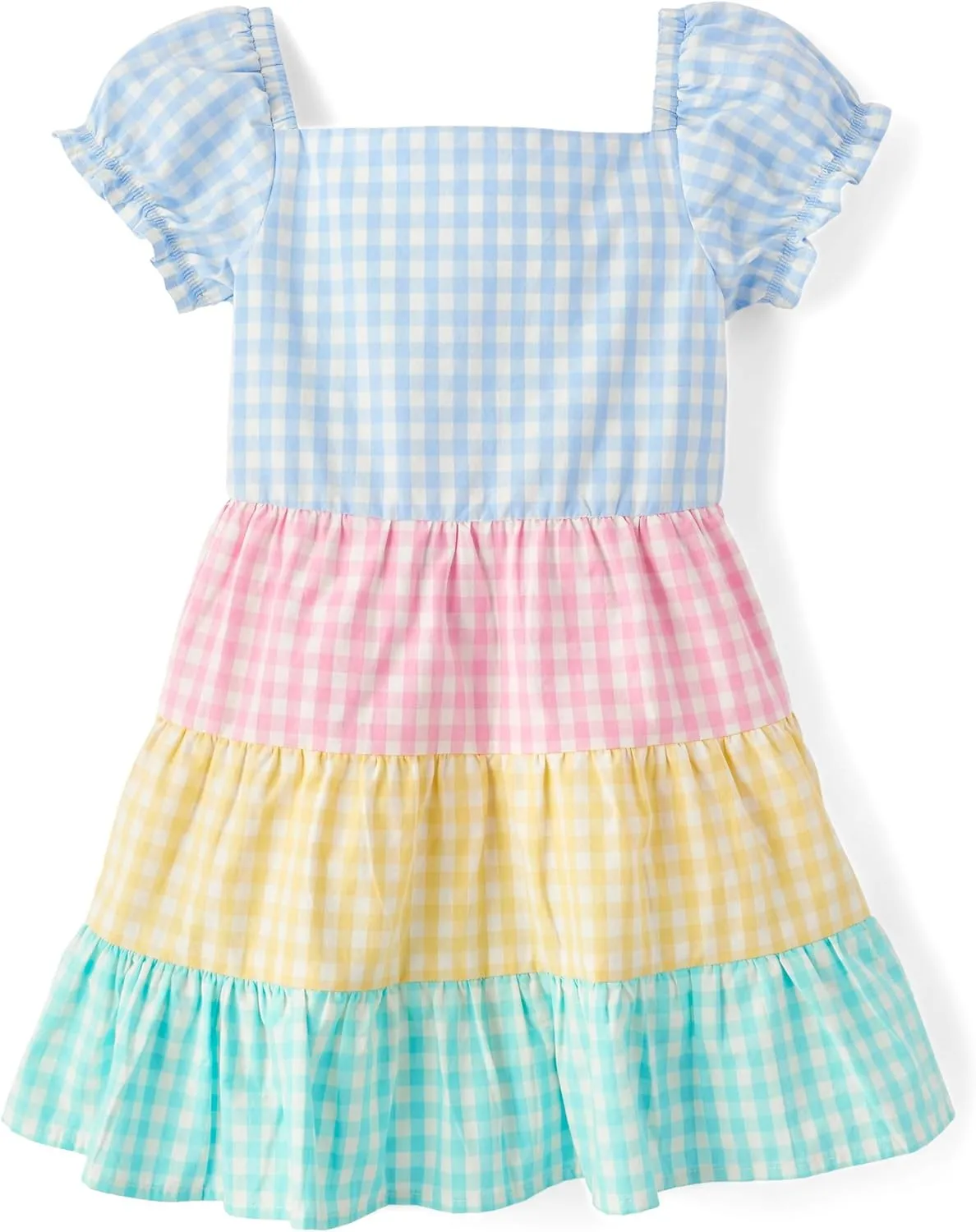 Gymboree Girls' and Toddler Short Sleeve Tiered Dresses