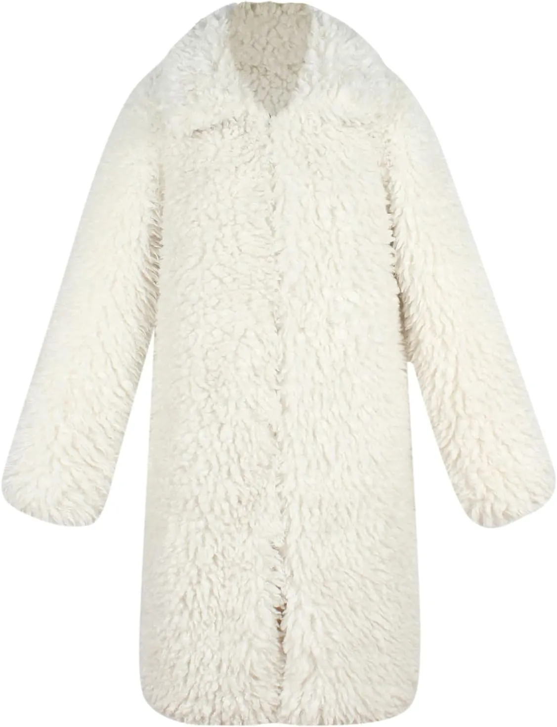 LCMTWX Fleece Cropped Jacket Faux Fur Winter Solid Turn Down Collar Coat Jacket Outerwear Warm Outerwear Fall Winter Fur