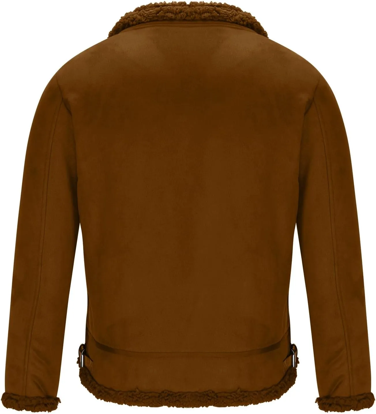 Men Bomber Jackets Winter Coats Fleece Sherpa Lined Jackets Faux Fur Coats Parkas Outerwear Thicken Military Jackets