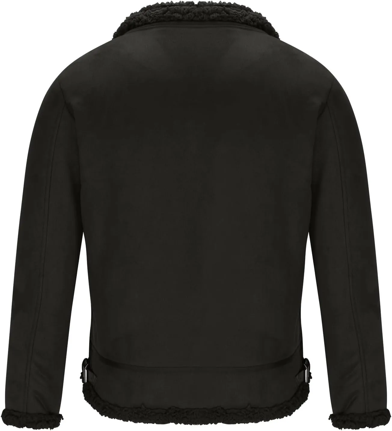 Men Bomber Jackets Winter Coats Fleece Sherpa Lined Jackets Faux Fur Coats Parkas Outerwear Thicken Military Jackets