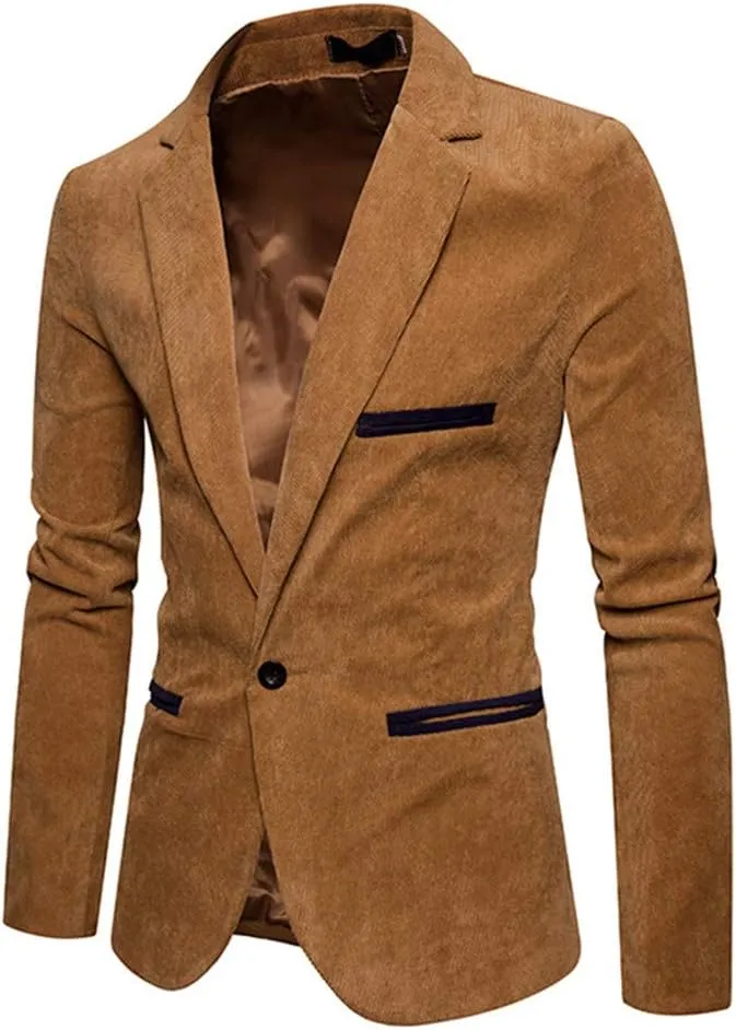 Men's blazer Jacket Lightweight Solid Color Suit Jacket blazer jacket for men Suit Coat Mens Sport Coats And