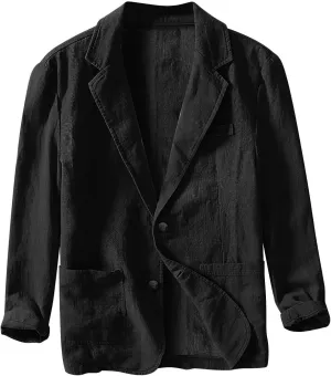 Men's blazer Jacket Lightweight Solid Color Suit Jacket blazer jacket for men Suit Coat Mens Sport Coats And