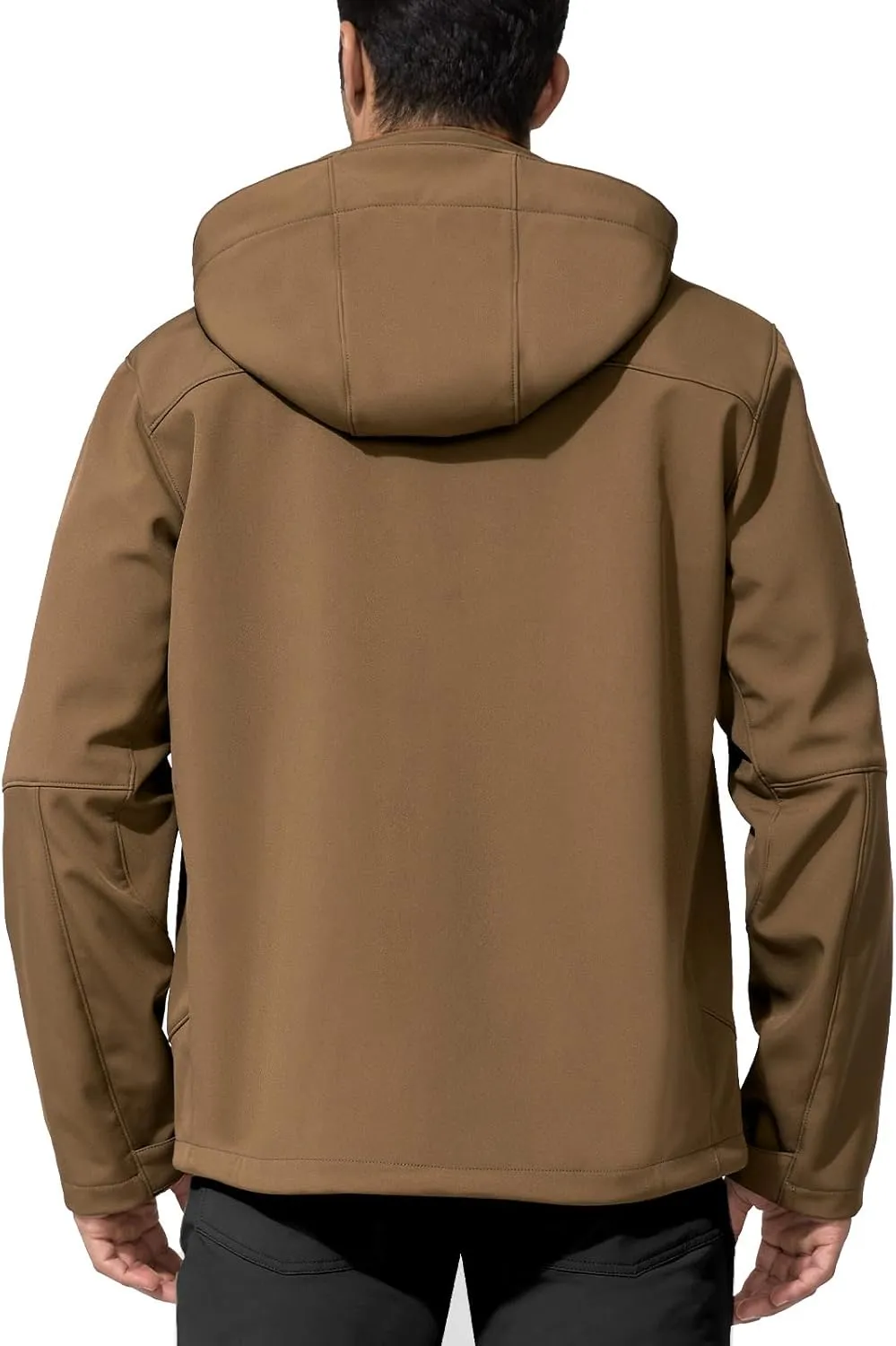 Mens Jacket Waterproof Hooded Coats Tactical Soft Shell Jackets for Men