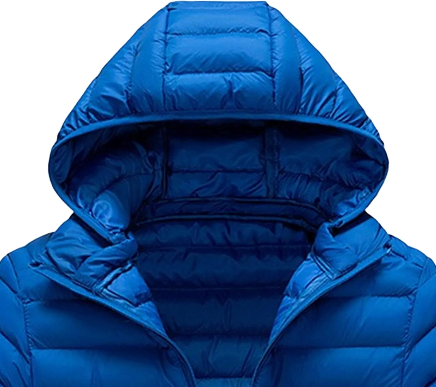 Men's Puffer Jacket Winter Down Coat Lightweight Thicken Warm Quilted Padded Coats Windproof Outerwear