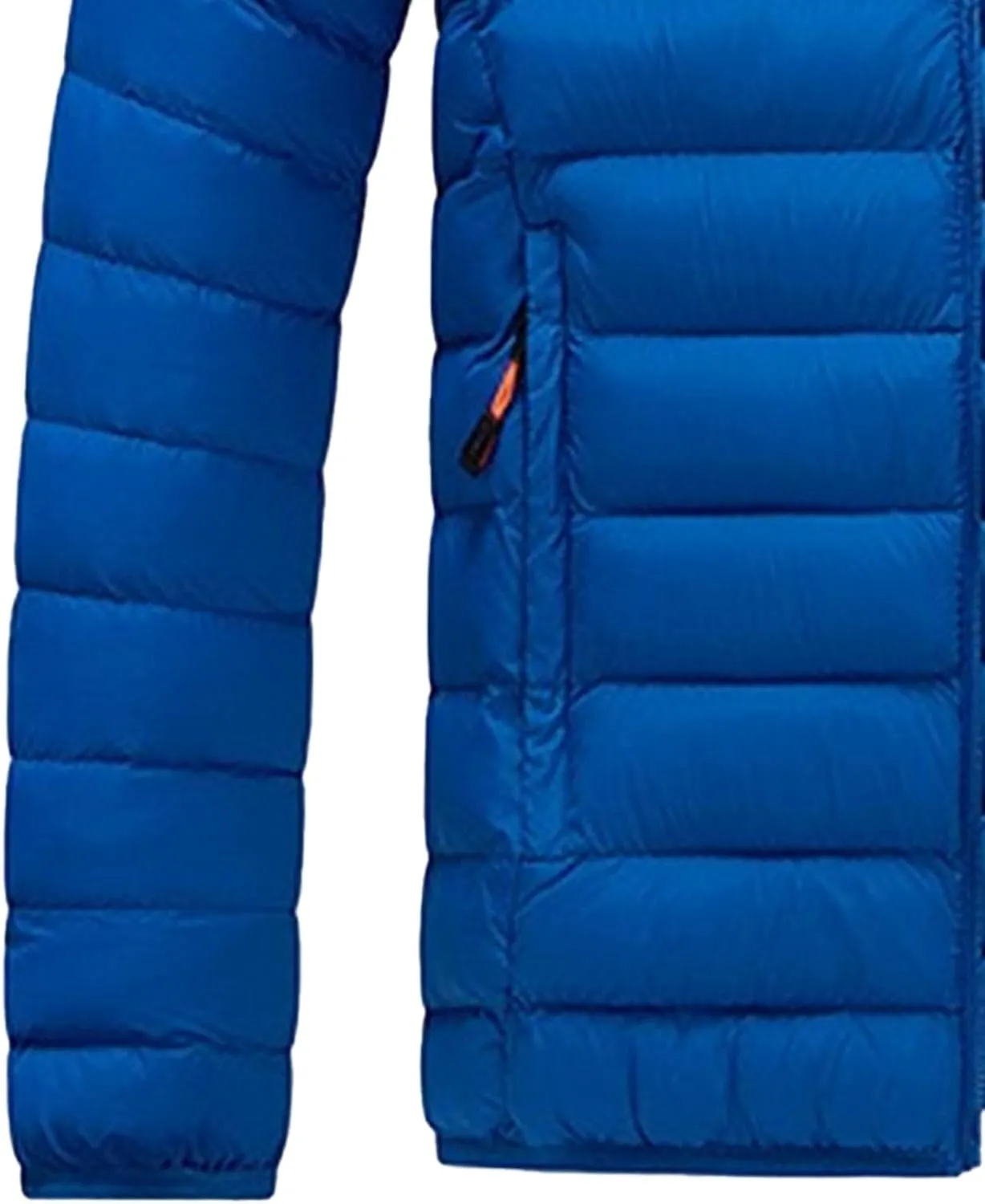 Men's Puffer Jacket Winter Down Coat Lightweight Thicken Warm Quilted Padded Coats Windproof Outerwear