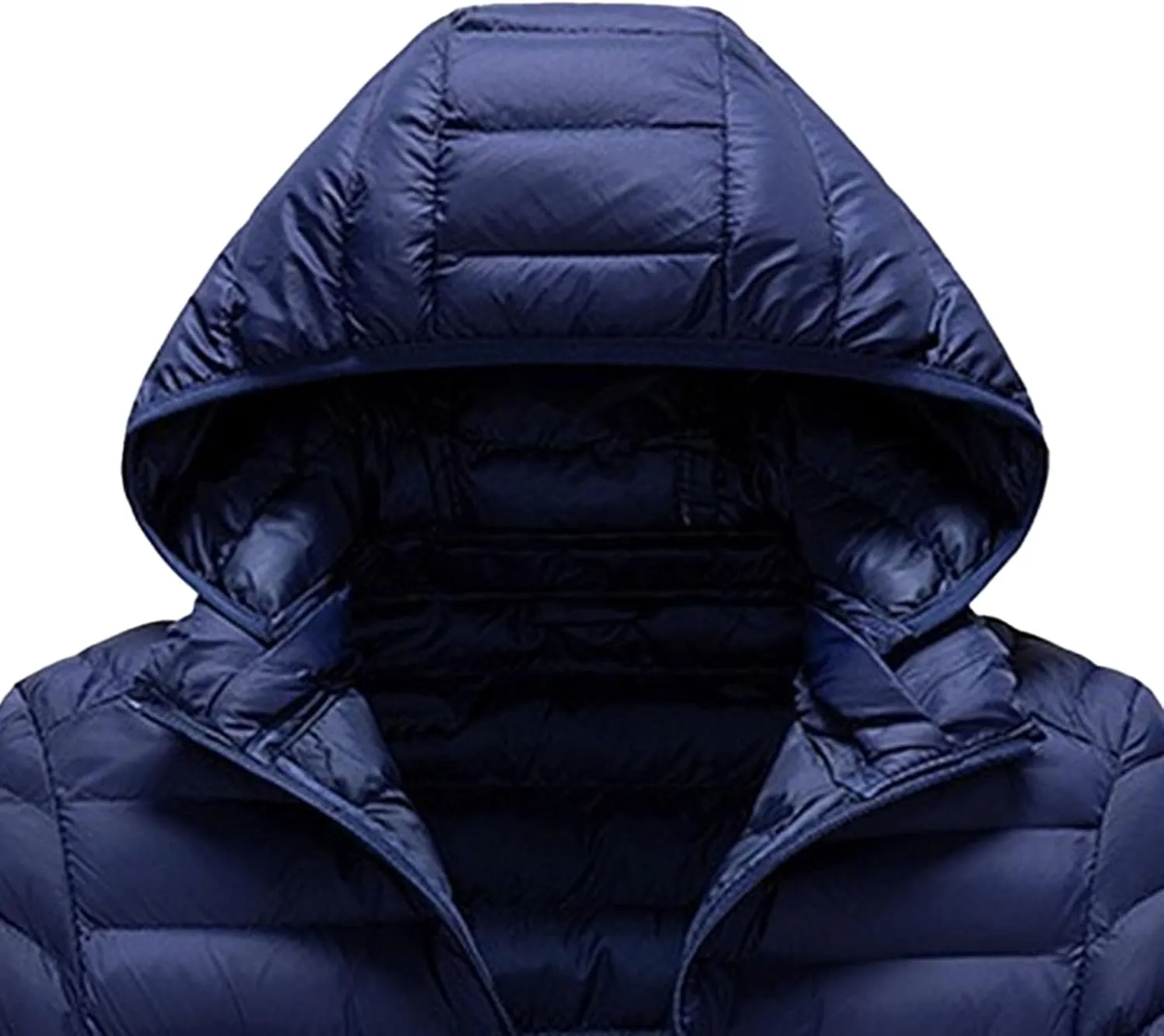 Men's Puffer Jacket Winter Down Coat Lightweight Thicken Warm Quilted Padded Coats Windproof Outerwear