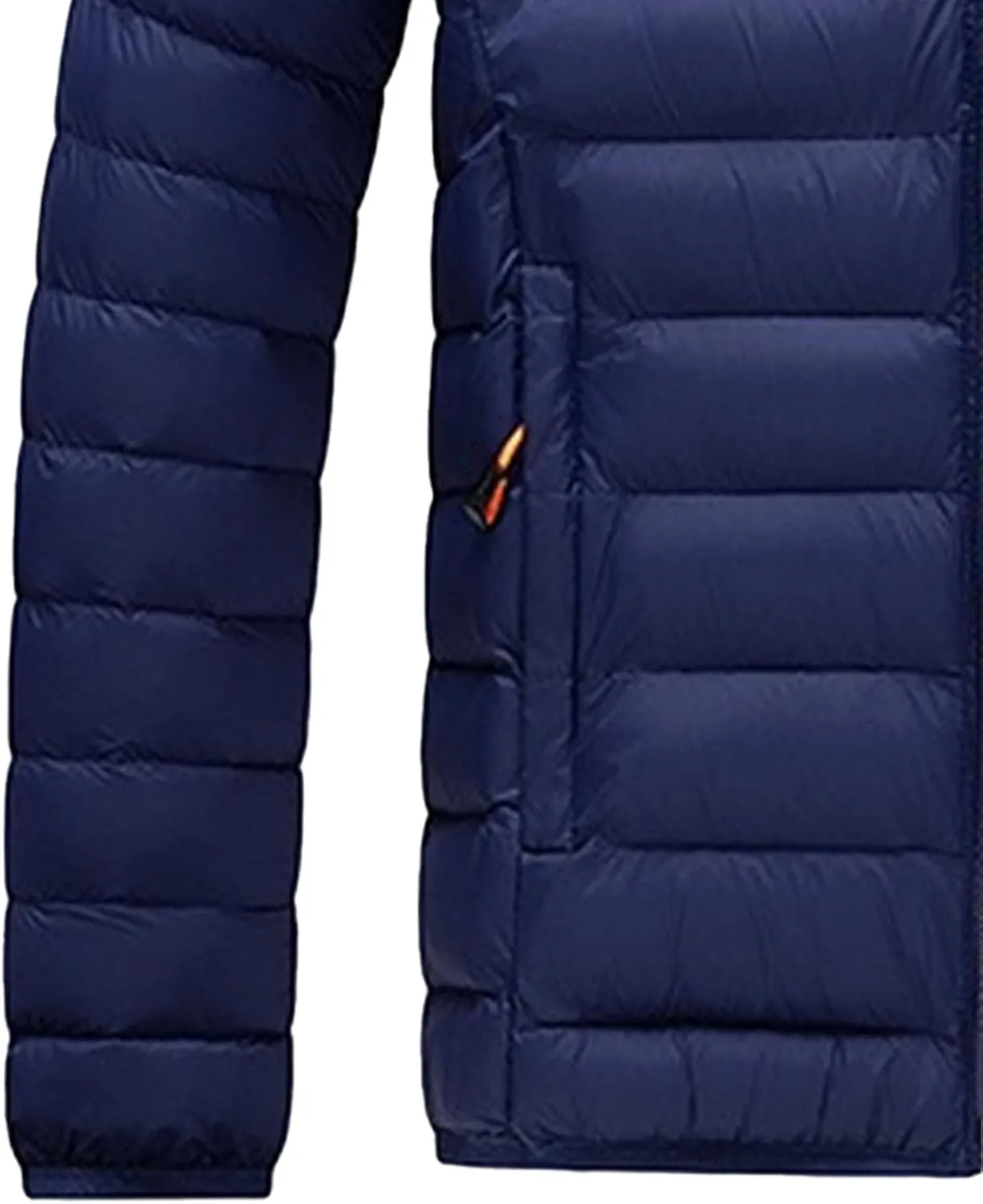 Men's Puffer Jacket Winter Down Coat Lightweight Thicken Warm Quilted Padded Coats Windproof Outerwear