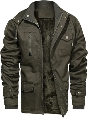Men's Special Ops Military Tactical Rain Jackets Winter Warm Fleece Softshell Hooded Raincoat Snowboard Soft Outwear