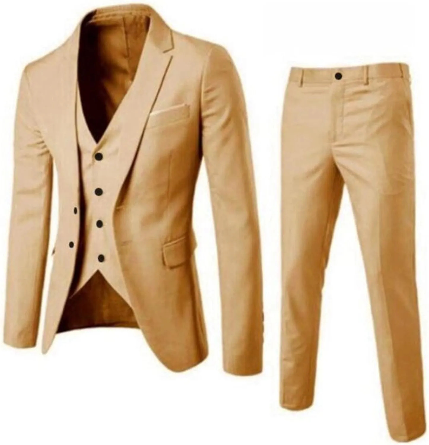 Men'S Sport Coats & Blazers Wedding Party Jacket Vest & Pants Coat Jacket Suit For Men Gabanes Para Light Blue