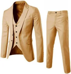 Men'S Sport Coats & Blazers Wedding Party Jacket Vest & Pants Coat Jacket Suit For Men Gabanes Para Light Blue