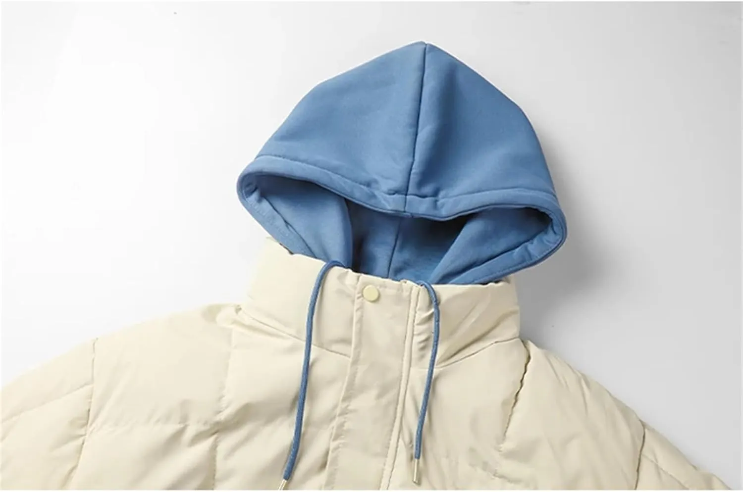 Men's Winter Coat Hooded Fashion Jacket Warm Cotton Padded Coats