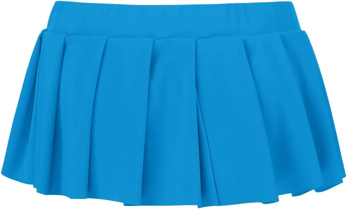 Mini Skirts for Women Sexy Low Rise Trendy Pleated Ruffle Hem Y2K Fashion Dance Hot Mini Skirts for Womem Clubwear