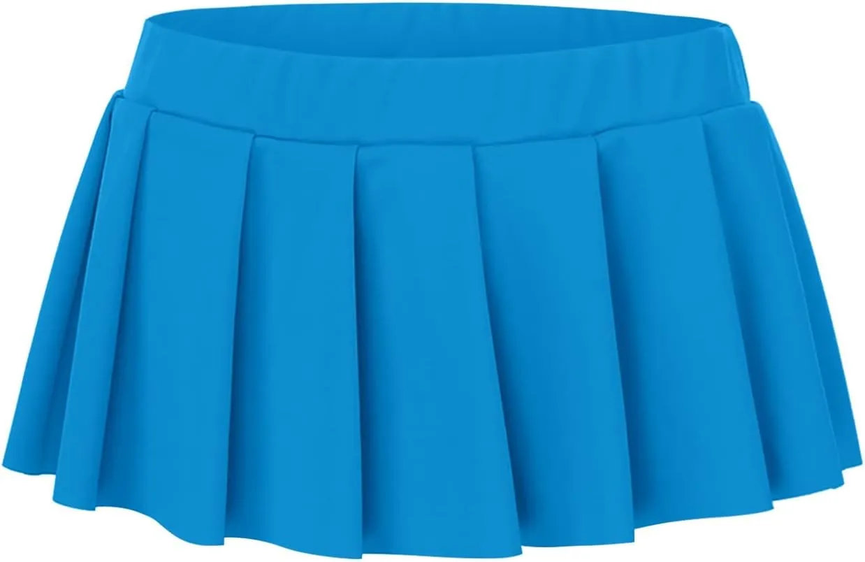 Mini Skirts for Women Sexy Low Rise Trendy Pleated Ruffle Hem Y2K Fashion Dance Hot Mini Skirts for Womem Clubwear