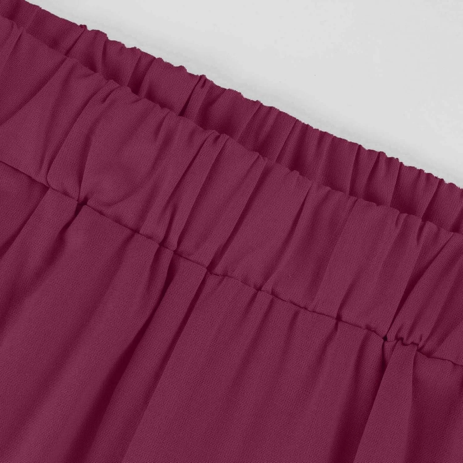 Petite Straight Leg Pants for Women Linen Summer Drawstrings High Waist Trousers with Pockets Lightweight Cropped
