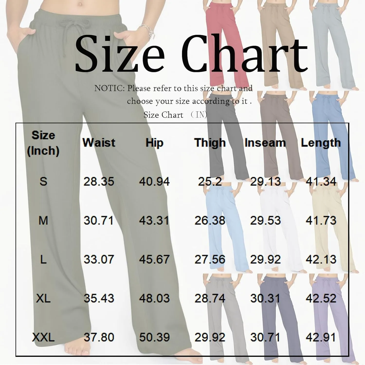 Summer Pants for Women 2025 Elastic High Waisted Wide Leg Pants Beach Vacation Cover Up Lounge Pants with Pockets
