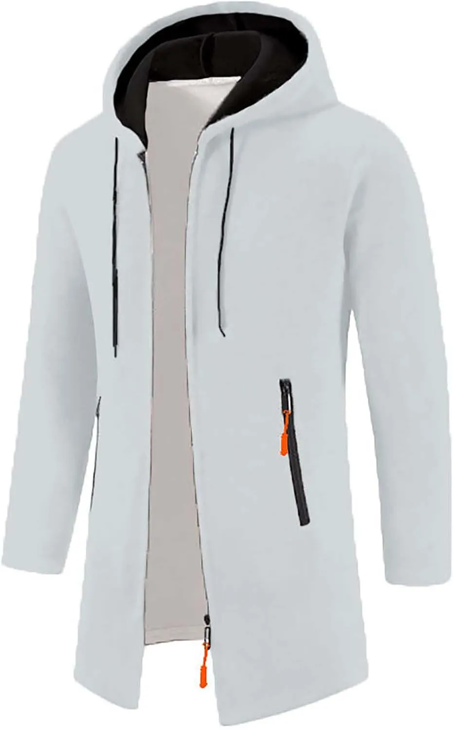 Sweaters for Men Men's Shawl Collar Long Cardigan Heavyweight Knitted Open Front Cardigans Sweaters