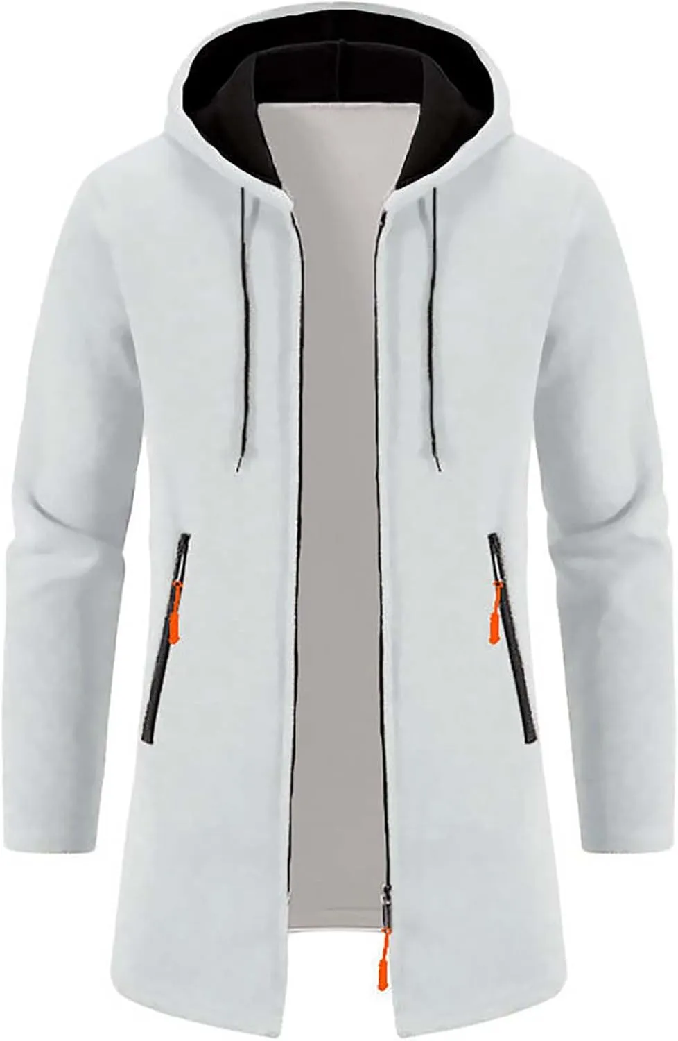 Sweaters for Men Men's Shawl Collar Long Cardigan Heavyweight Knitted Open Front Cardigans Sweaters