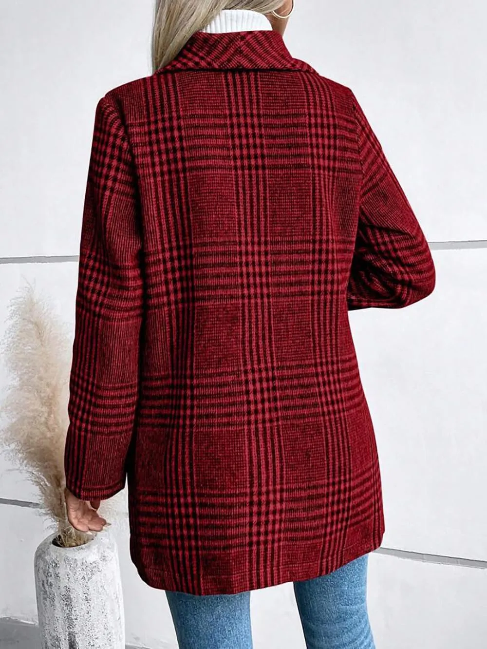 utcoco Womens 2025 Business Casual Blazers Long Sleeve Open Front Work Office Blazer Jacket