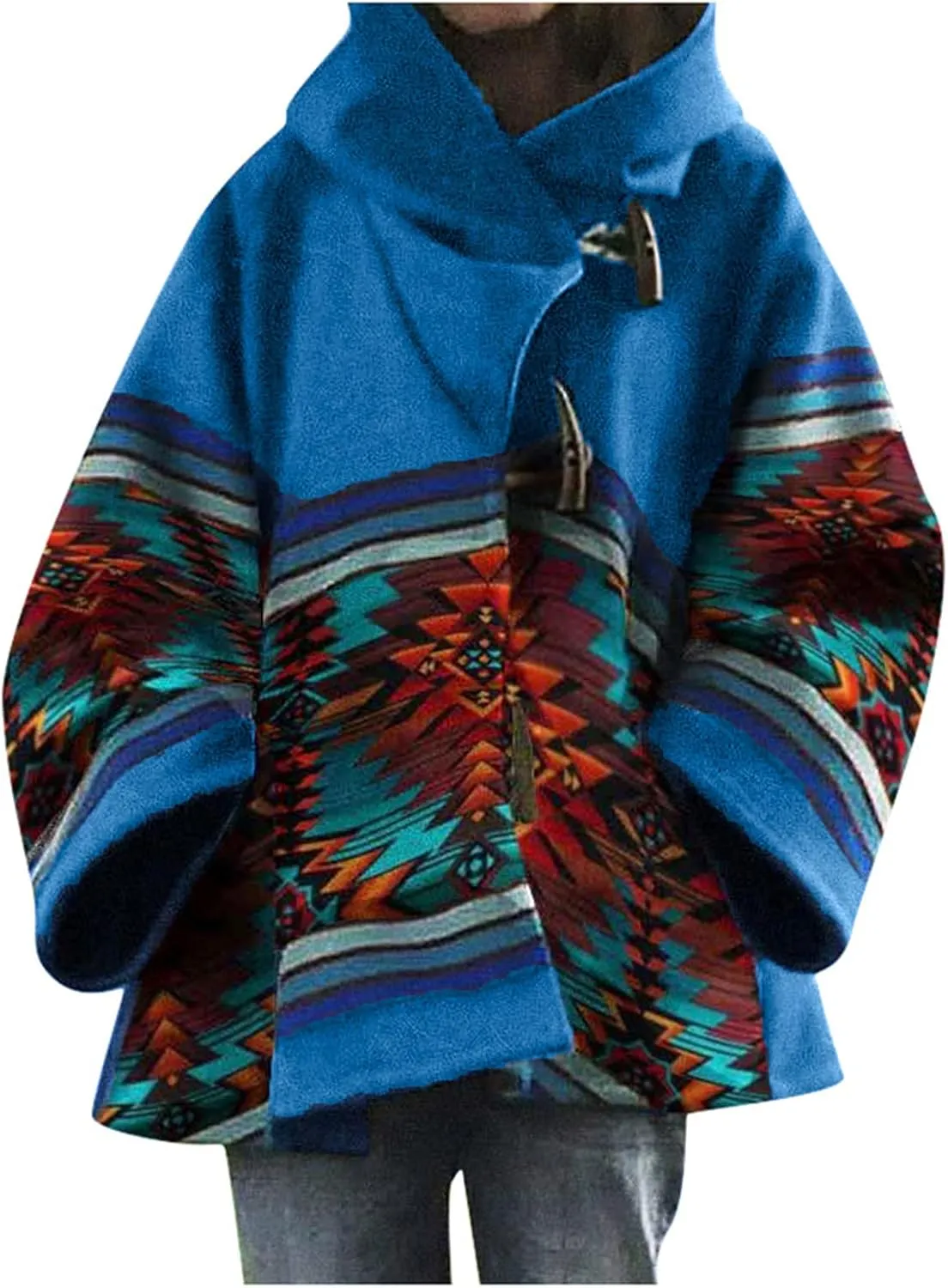 Winter Coats for Women Yellowstone Blend Beth Dutton Blue Hooded Kelly Reilly Coat