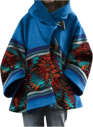 Winter Coats for Women Yellowstone Blend Beth Dutton Blue Hooded Kelly Reilly Coat