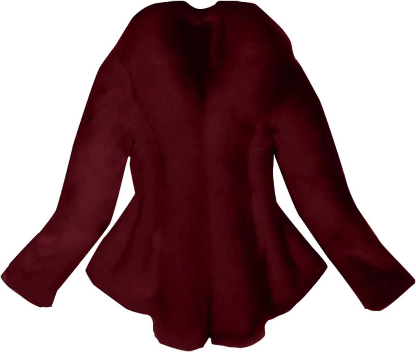 Women's Bride Wedding Party Jacket Faux Fur Coats Wrap Shawl Warm Overcoat Winter Thick Jackets Open Front Cardigan
