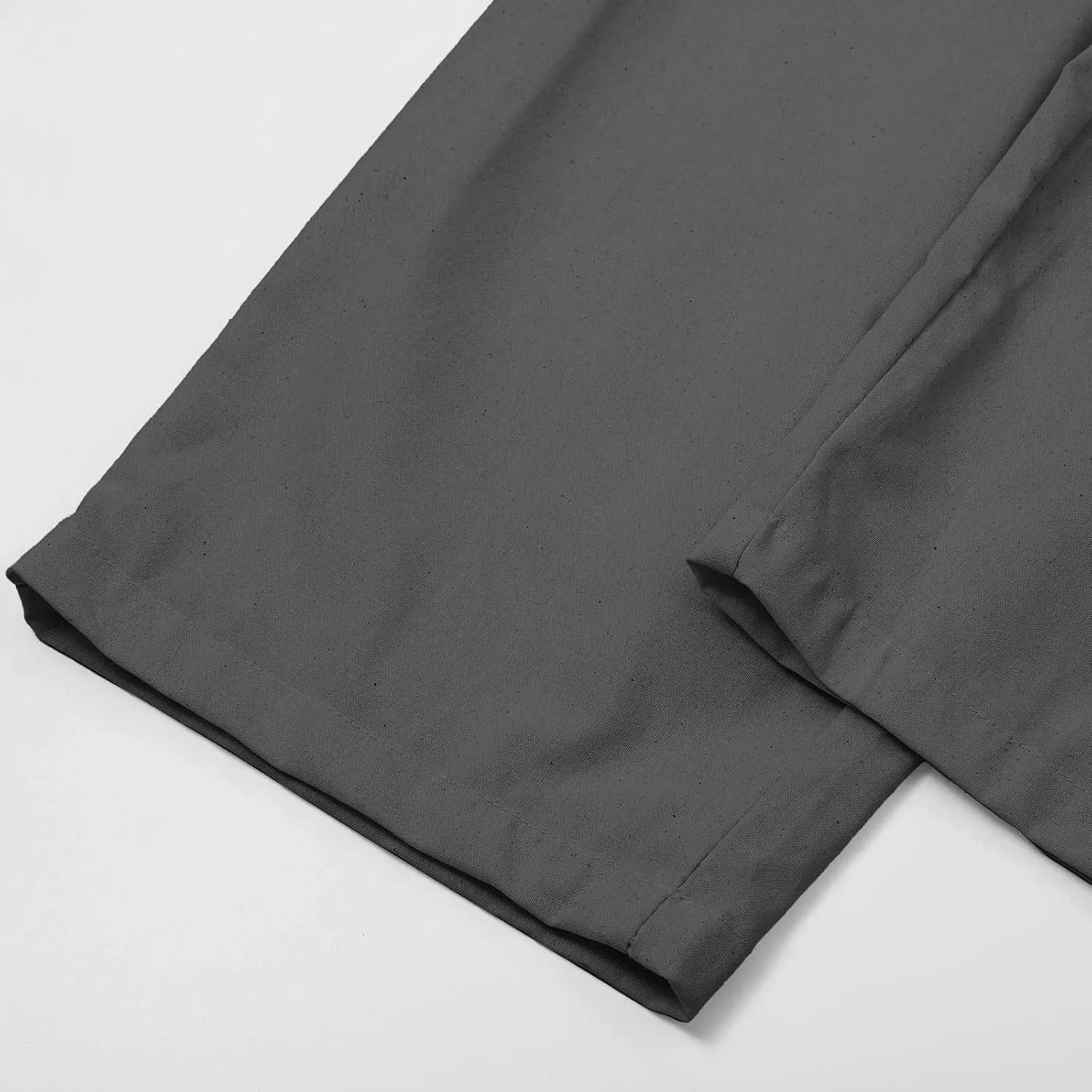 Womens Cotton Linen Straight Leg Pants Summer Drawstring Elastic High Waist Pants Casual Trousers with Pockets