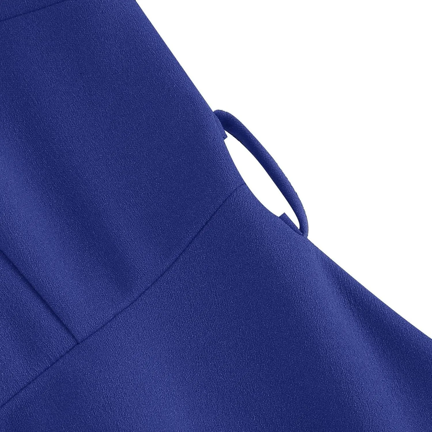 Women's Elegant Bell Sleeve Cocktail Party Dresses for Wedding Guest Fit Flare Swing Hem Midi Evening Dress 2025