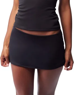 Women's Fashion Mini Skirts Y2k Solid Color/Floral Print Low Waist Short Skirts Summer Casual Beach Bodycon Skirt