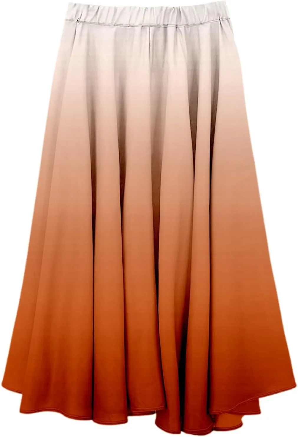 Womens Maxi Skirt Dress Boho Flowy Swing A-Line Elastic Waist Pleated Beach Vacation Long Skirrts Swimsuit Cover Ups