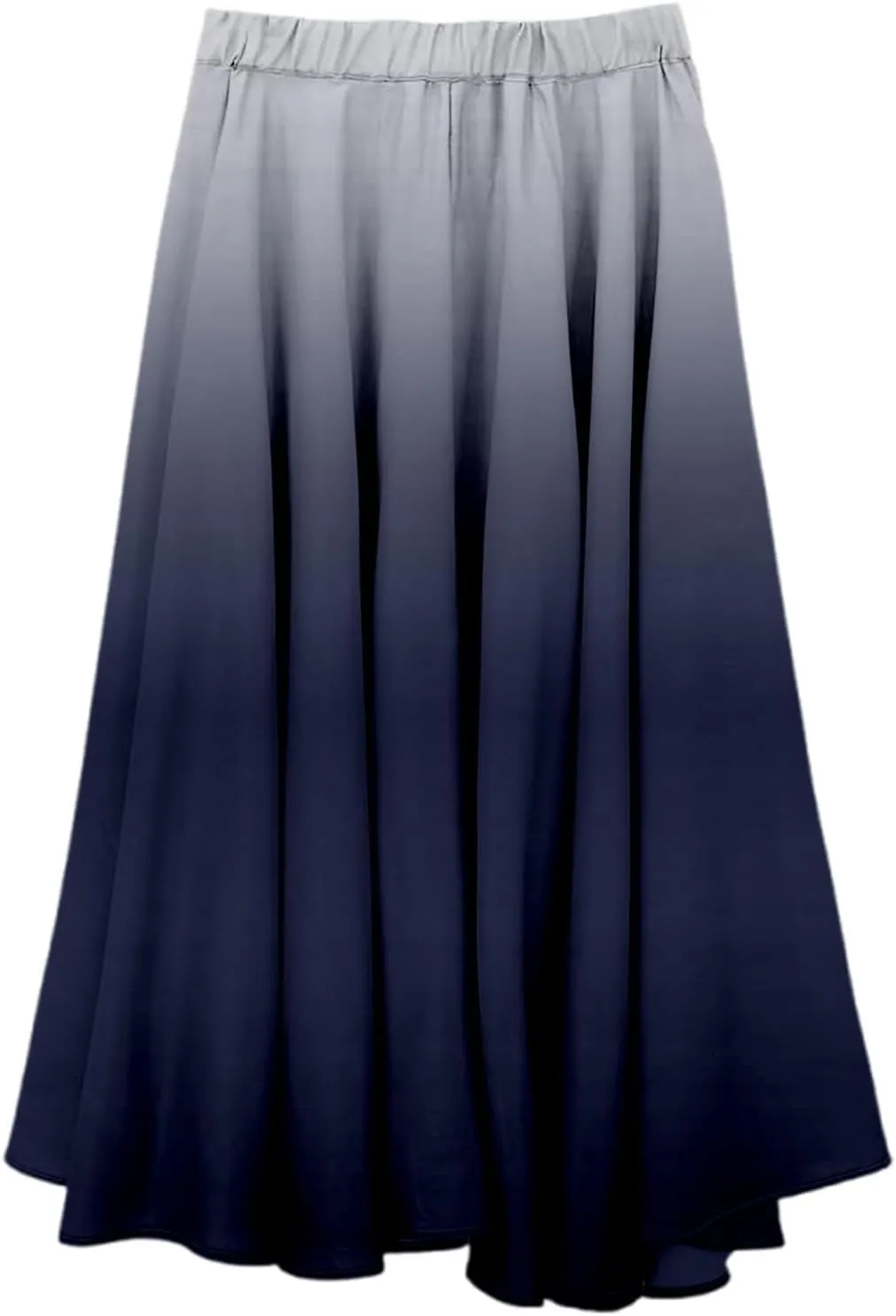Womens Maxi Skirt Dress Boho Flowy Swing A-Line Elastic Waist Pleated Beach Vacation Long Skirrts Swimsuit Cover Ups