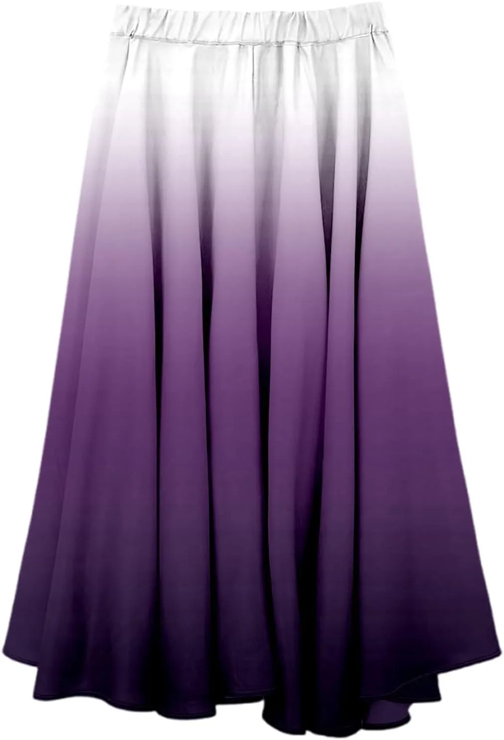 Womens Maxi Skirt Dress Boho Flowy Swing A-Line Elastic Waist Pleated Beach Vacation Long Skirrts Swimsuit Cover Ups
