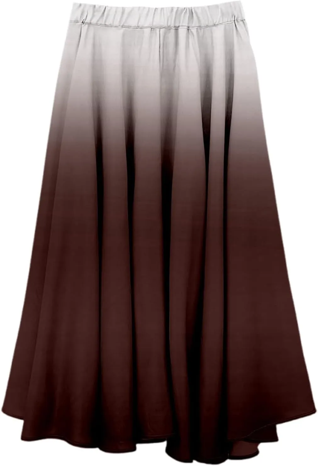 Womens Maxi Skirt Dress Boho Flowy Swing A-Line Elastic Waist Pleated Beach Vacation Long Skirrts Swimsuit Cover Ups