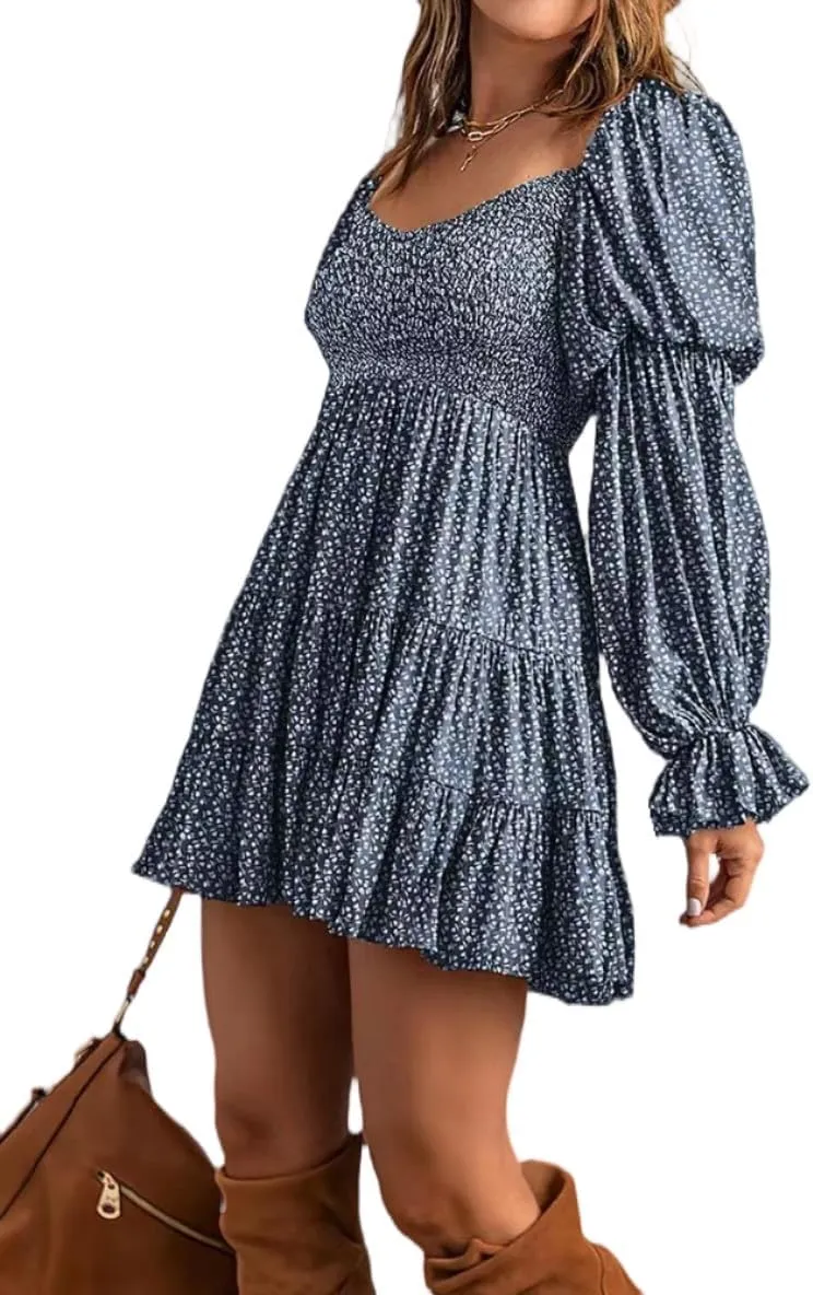 Women's Solid Color A Line Skirts, 2025 Fashion Sexy Line Neck Off The Shoulder Dresses